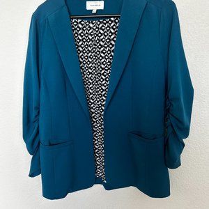 Skies Are Blue Teal Blue Blazer - Size Medium